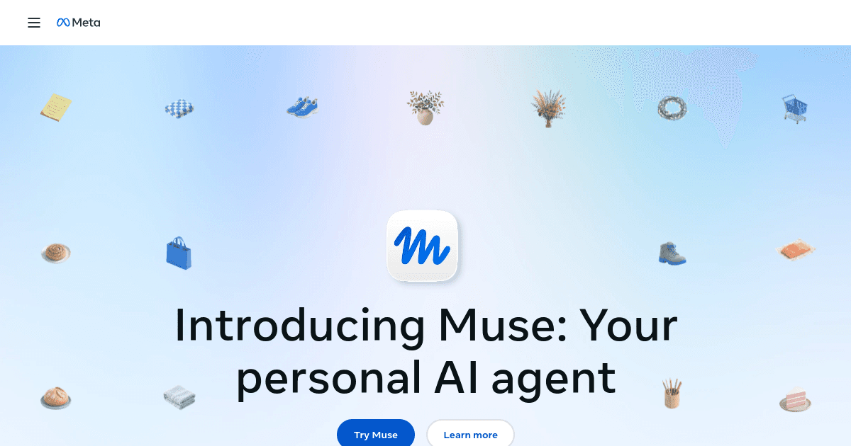 Meta AI banner