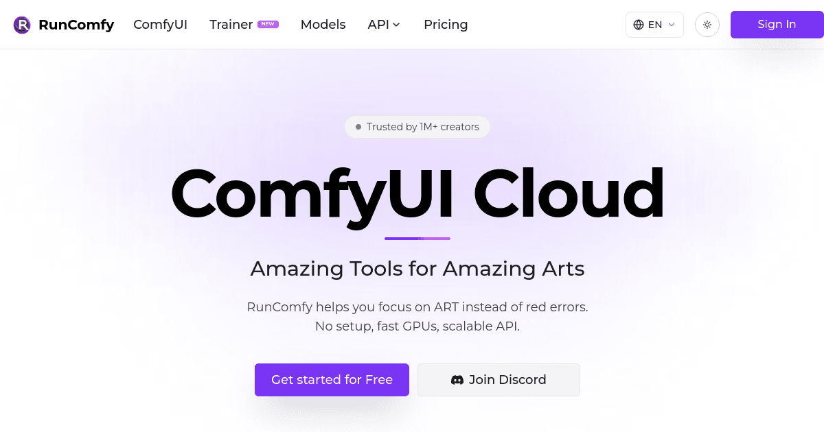 Runcomfy banner