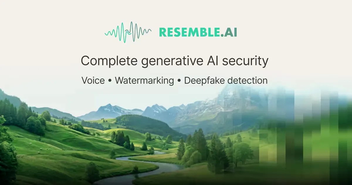 Resemble AI banner Resemble AI banner