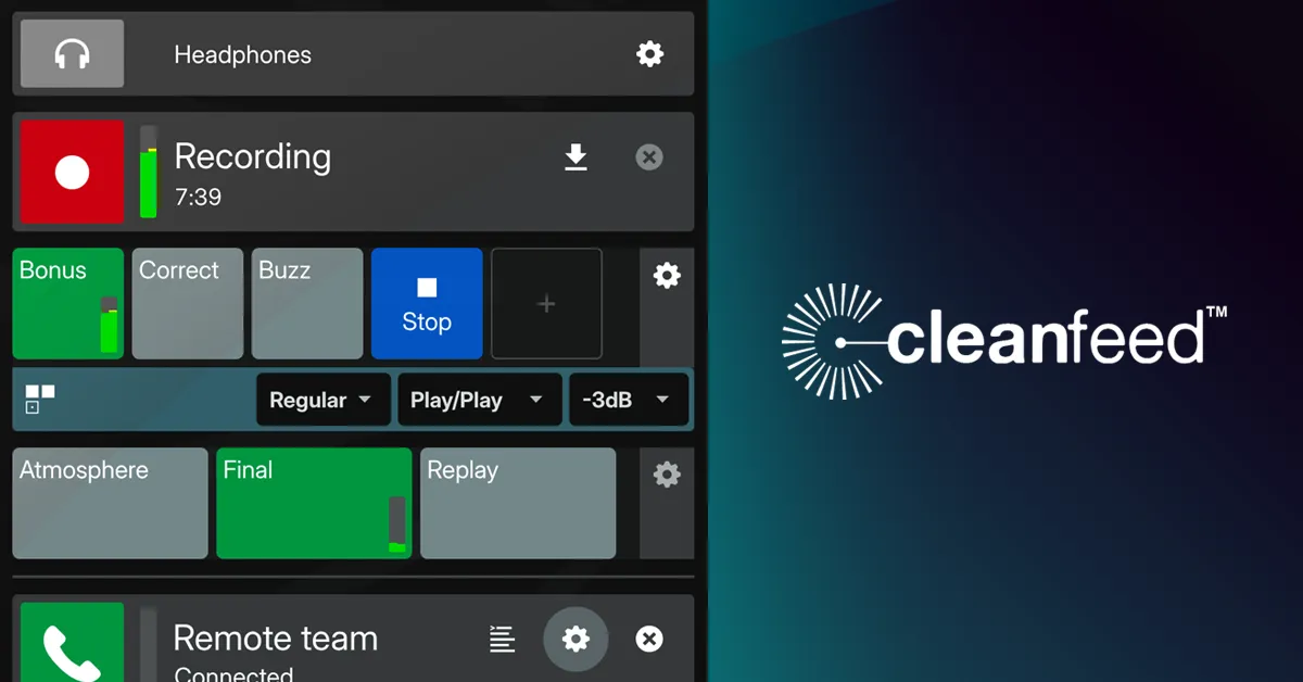 Cleanfeed banner Cleanfeed banner