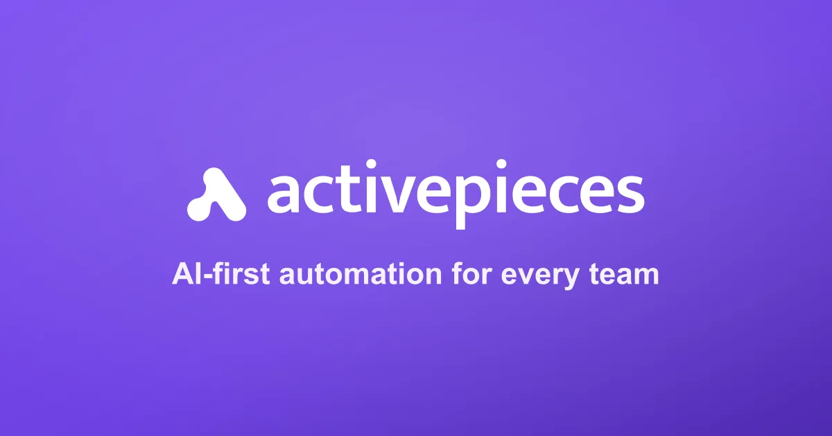 Activepieces banner