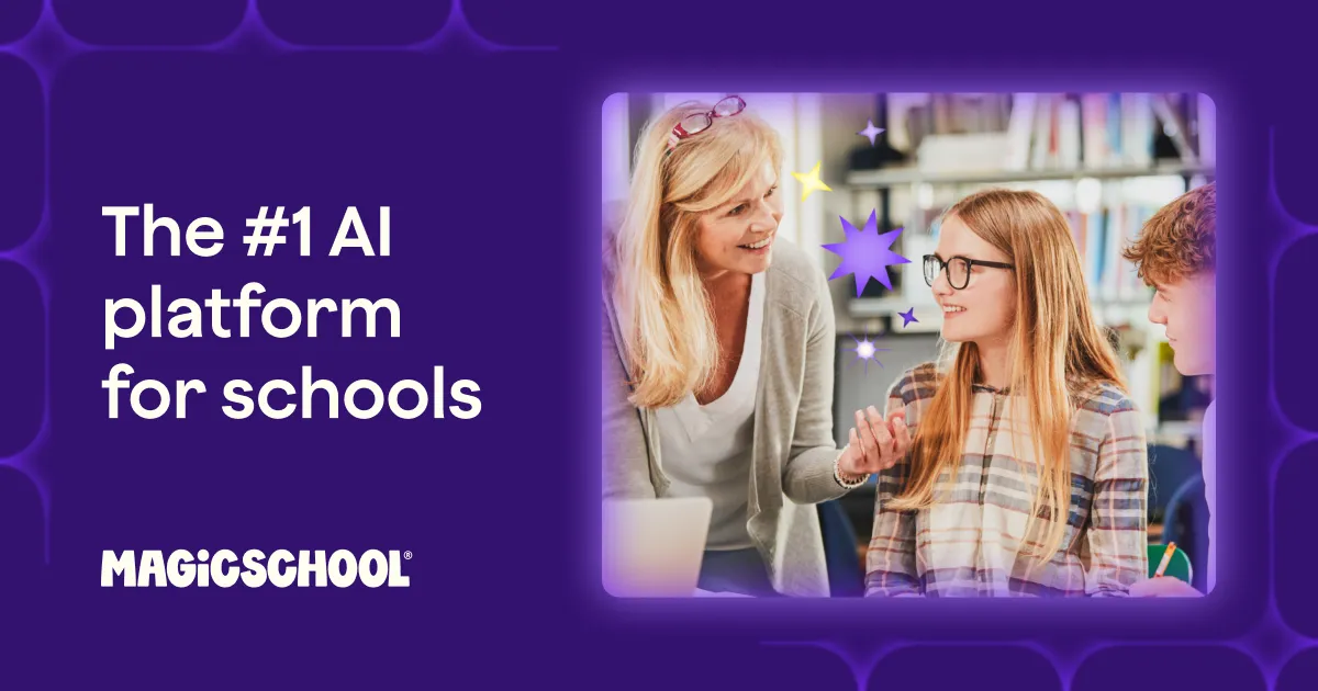 MagicSchool AI banner MagicSchool AI banner