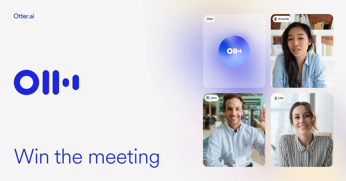 Otter.ai banner Otter.ai banner