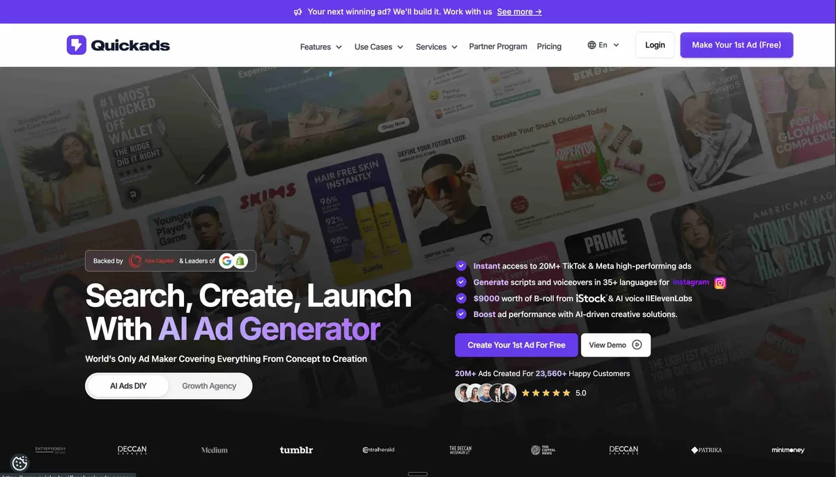 Quickads banner Quickads banner