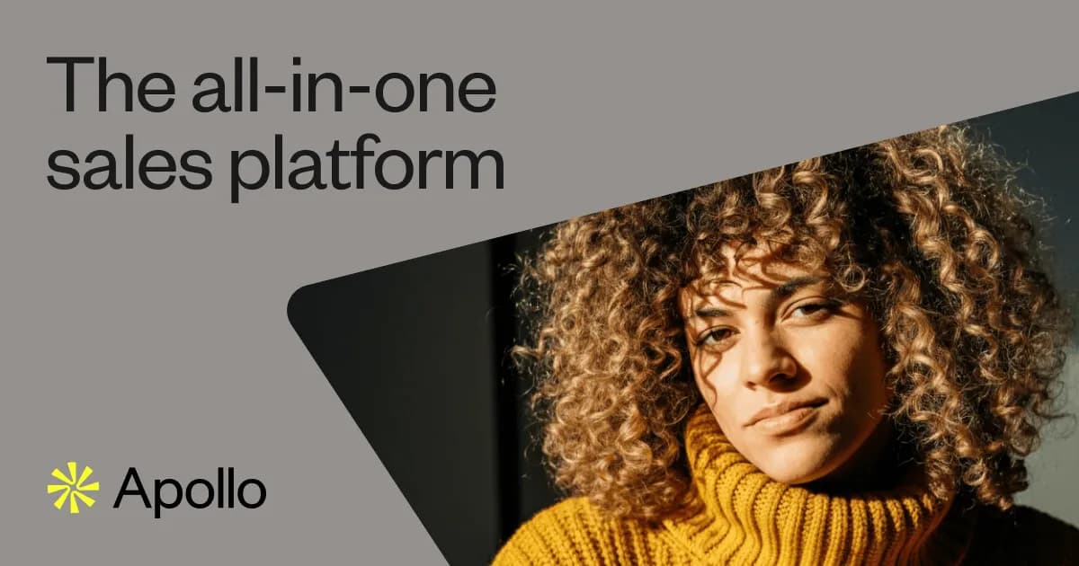 Apollo.io banner Apollo.io banner