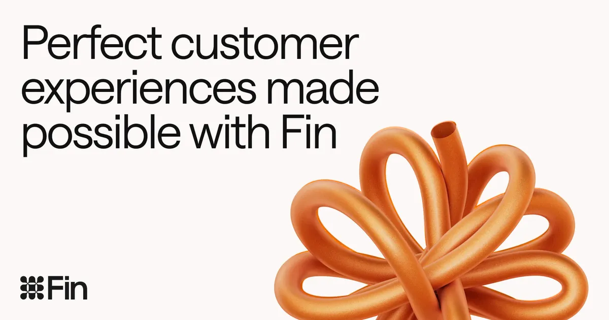 Intercom Fin banner Intercom Fin banner